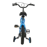 Vélo pour enfants de 14 pouces, vélo de sport, vélo pour débutants avec stabilisateurs, sonnette, garde-boue, sièges et accoudoirs réglables, vélo de route pour garçons et filles 6