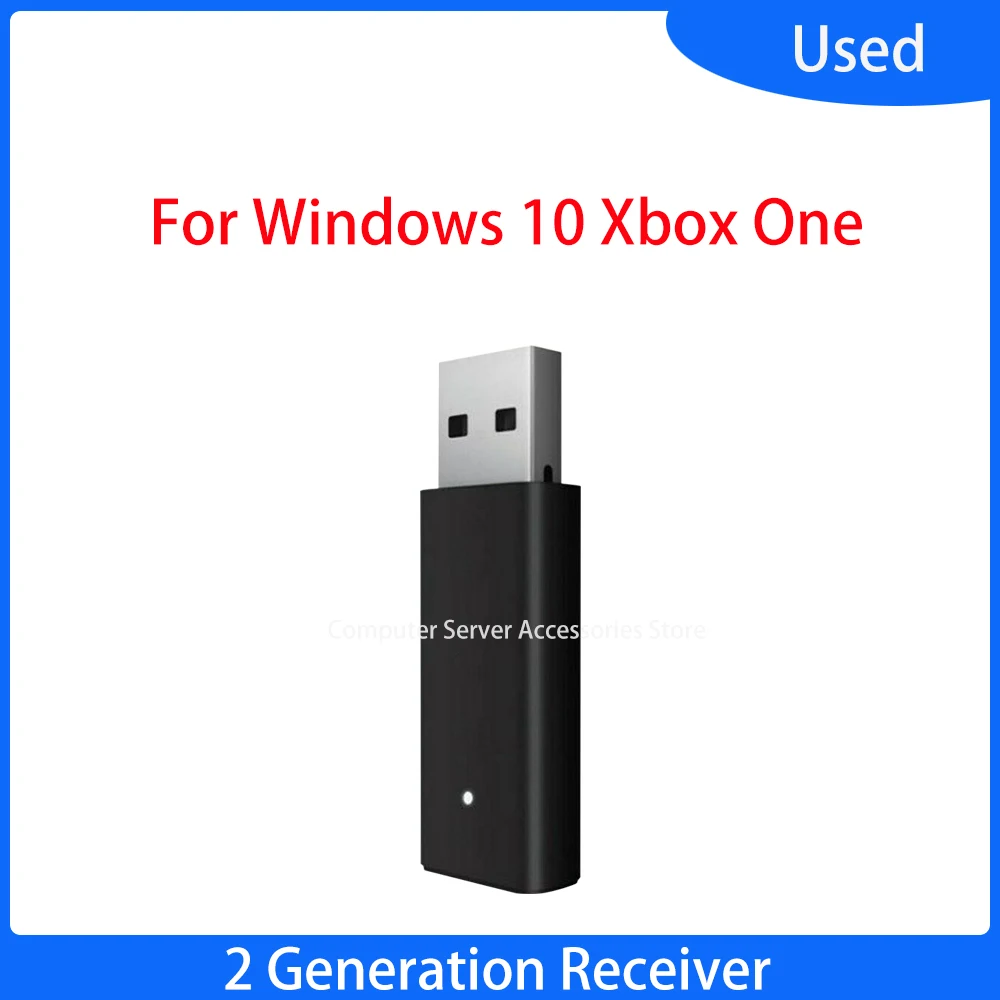 Adattatore Ricevitore Wireless Usb Per Controller Di Giochi Xbox One Windows 10 Ricevitore Di 2 Generazione Ricevitore Adattivo Wireless Nero