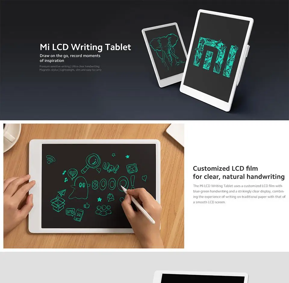 Xiaomi mijia 13.5 lcd drawing tablet. Xiaomi mijia 13.5 lcd drawing tablet