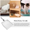 28.5X14X6Cm Stainless Steel Cat Litter Scoop Non Stick Metal Sand Sifter Pet Litter Box Tool Large Capacity 10 Mesh 2X2Mm Screen 6