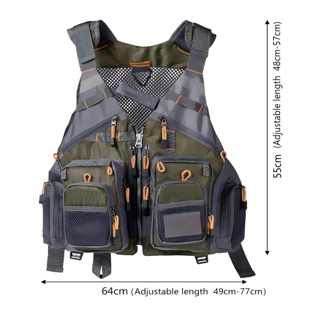 Breathable Outdoor Fishing Vest 2