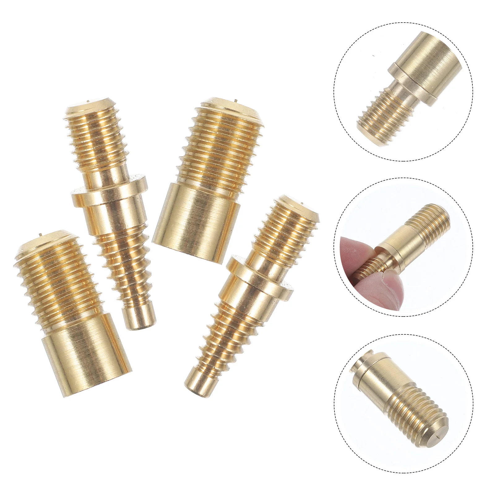 

Billiard Cue Extension Screws Pool Cue Joint Pin Screws Accessory Billiards Stick Replacement Pool Cue Screws Parts Repair