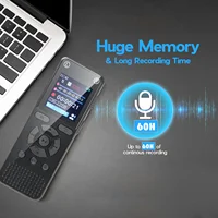 64GB Voice Activated Digital Recorder with Playback – 4552 Hours Audio Storage, 1536Kbps HD Recording, Dual Microphone, MP3 Play - Image 3