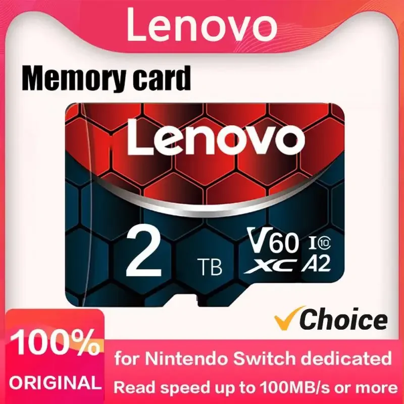Lenovo Micro Memory Card 1Tb Classe 10 Ad Alta Velocità 2Tb Memory Flash Card 32Gb Tf Card 64Gb 256Gb Sd Memory Card 128Gb Per Dash Cam