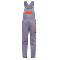 Plus Size Protective Bib Overalls with Multi Pockets