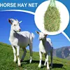 Horse Hay Net Sheep Hay Feeder Hangable Storage Net Supplies Cattle Equine Goat Feeders For Barn Stalls Horses 3