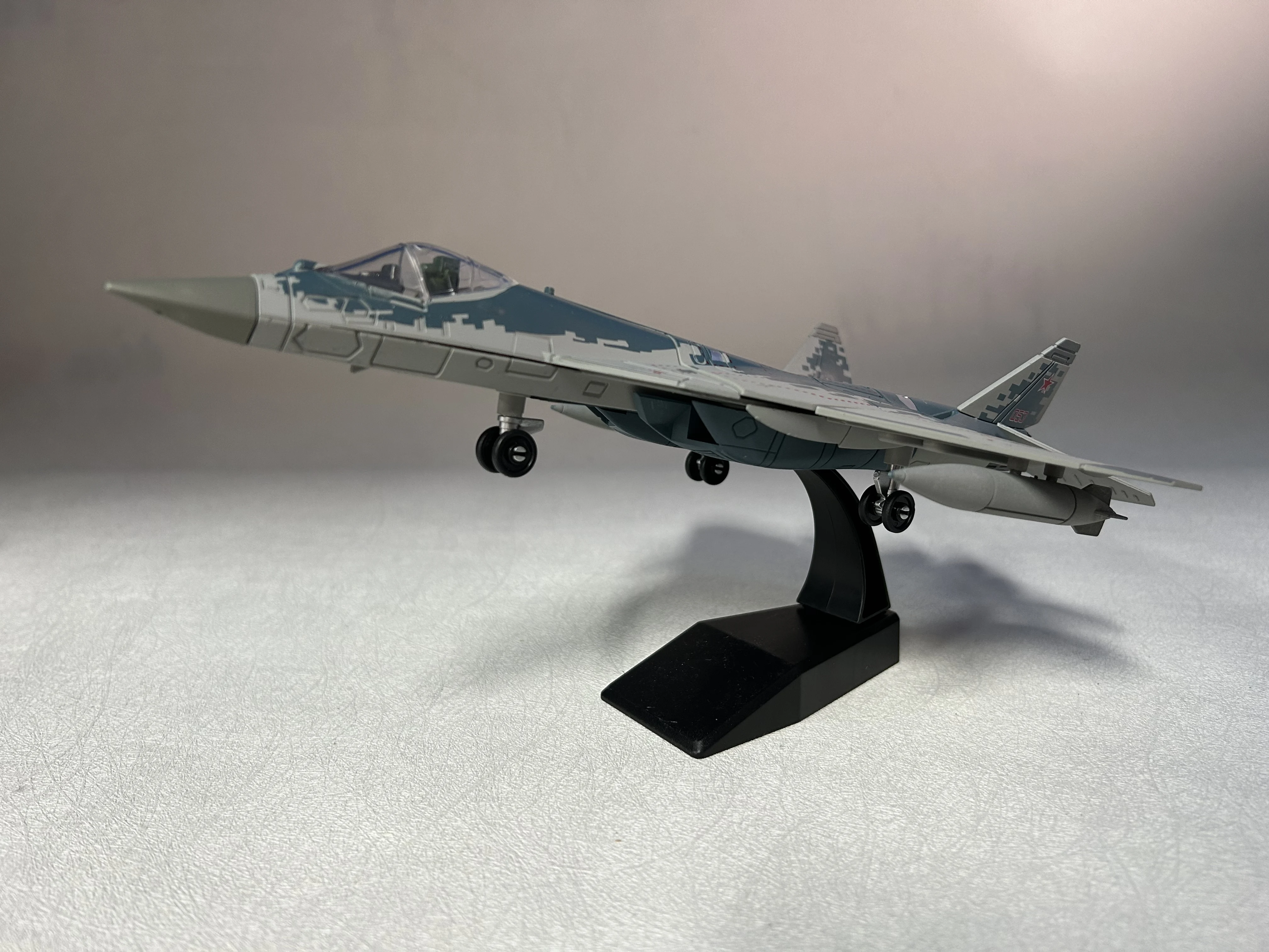 Modern Educational Toys B-2 F-14 F-22 F-35 Ah-64 Su-35 Su-57 T-14 Ec-665 Model Toys Airplane For Children Plane Model Building - 3