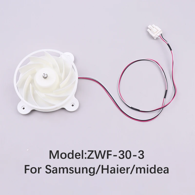 Original New for Refrigerator Motor ZWF-30-3 DC12v Refrigeration Fan for Samsung/Haier/midea