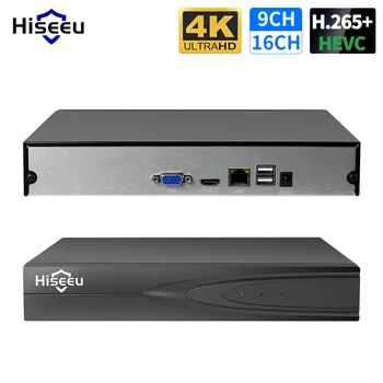 Hiseeu H.265+ IP CCTV Security Surveillance Camera NVR Video Audio Recorder 8CH 16CH 32CH 4K 8MP 5MP 4MP Motion Detection Metal 1