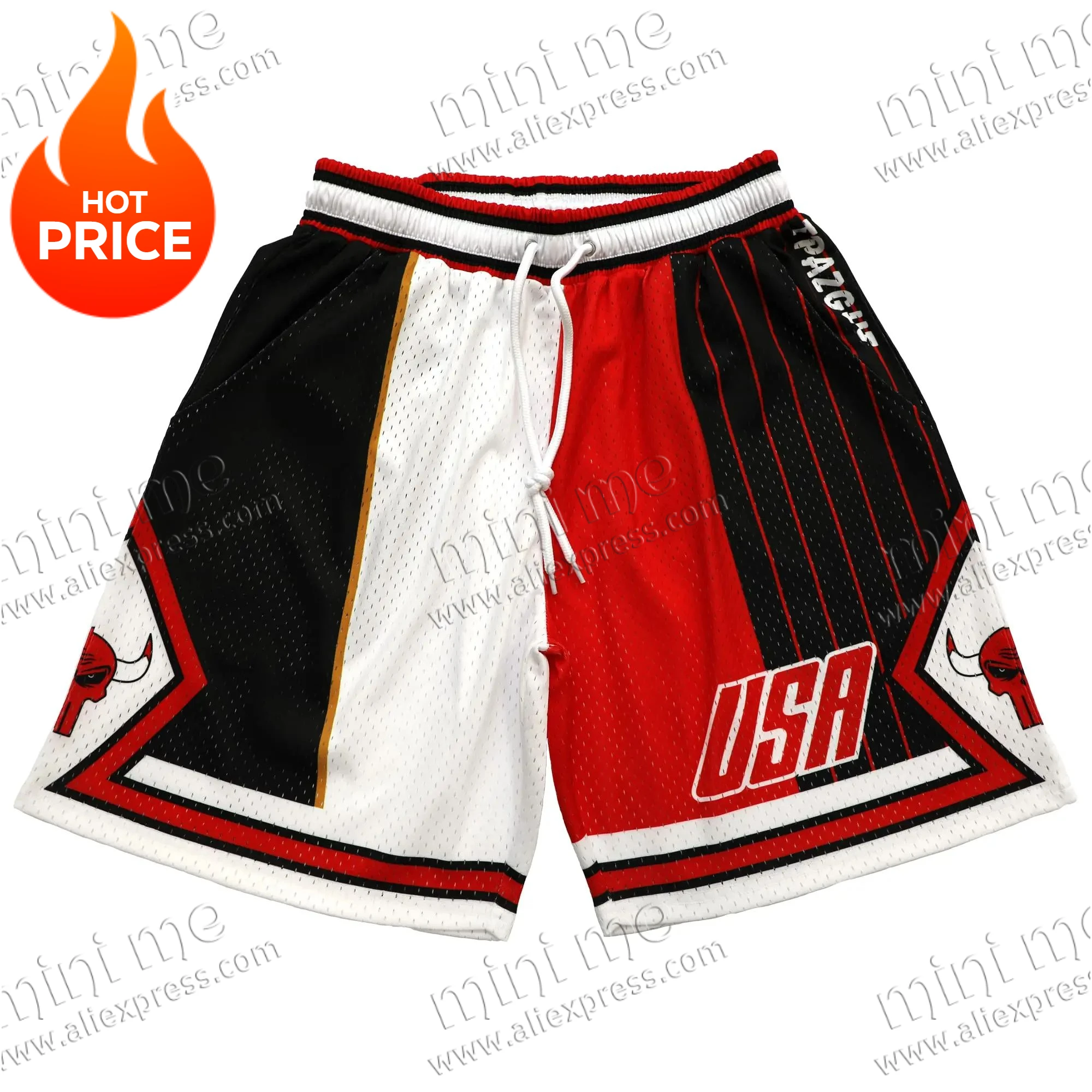 Summer Basketball Shorts Loose and Breathable Quick Drying Drawstring Shorts Men's Sweat Wicking Training Casual Pants