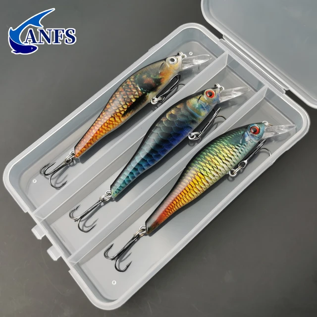 1pc/3pcs 11.5g Fishing Lures Colorful Printing Sinking Minnow Artificial  Bait Cool Fishing Bait - AliExpress