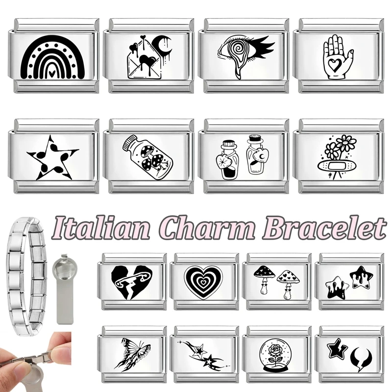 Laser Engraving Bracelet Stainless Steel Men Women DIY Making