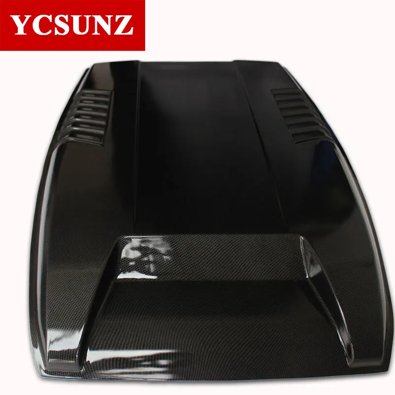 carbon fiber Bonnet Scoop For Ford Ranger T7 T8 Wildtrak For Ford Everest Endeavour Double cabin