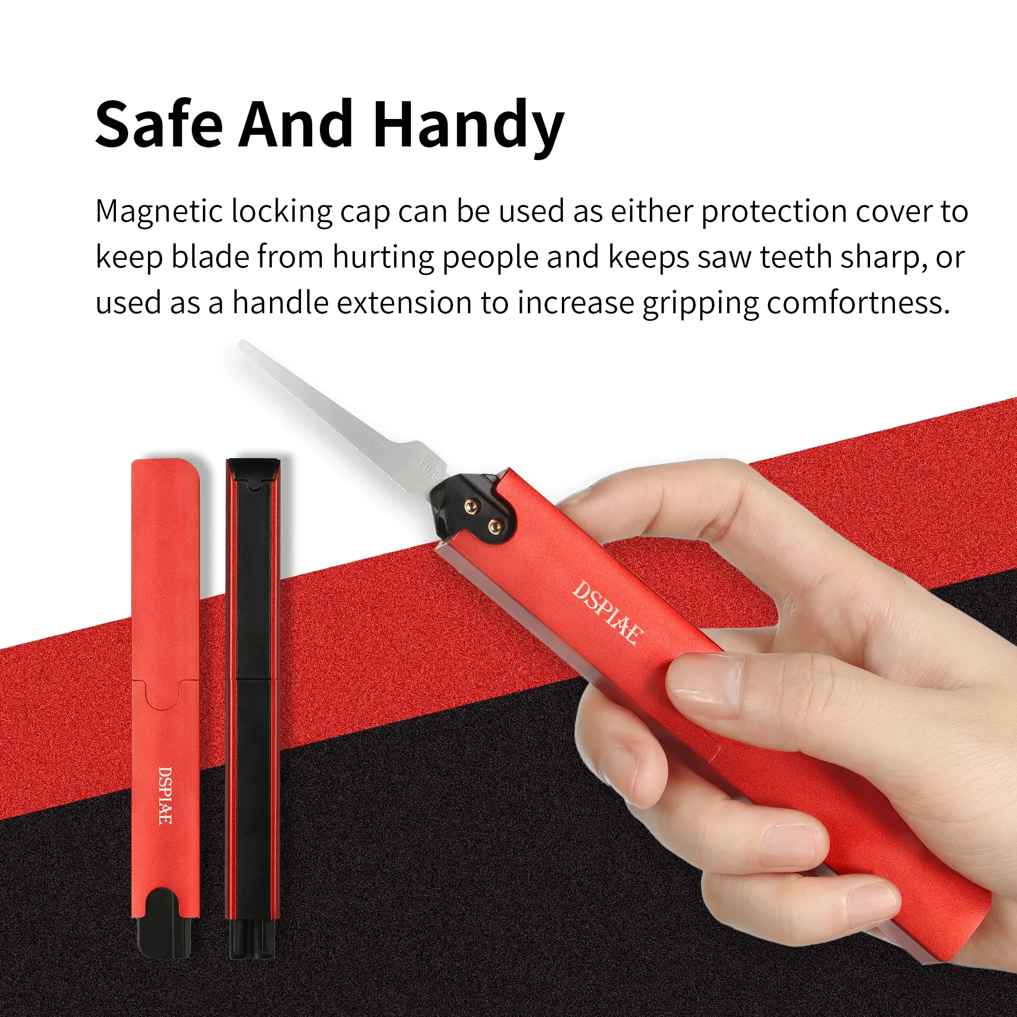 DSPIAE AT-HW Aluminum Hand Saw With Blades Modeling Tools