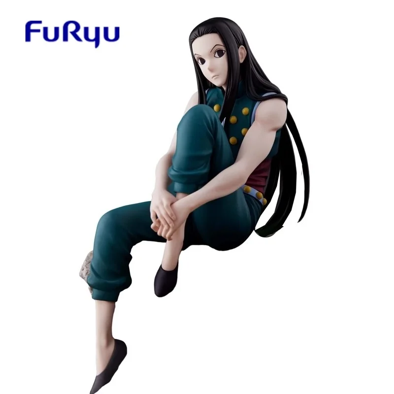 

Original Furyu Hunter X Hunter Illumi Zoldyck Figure Anime Noodle Stopper Collection Action Figurine Pvc Model Statue Doll Toy