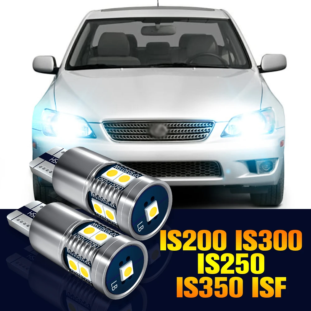 2pcs LED Clerance Light Bulb Parking Lamp For Lexus IS200 IS300 IS250