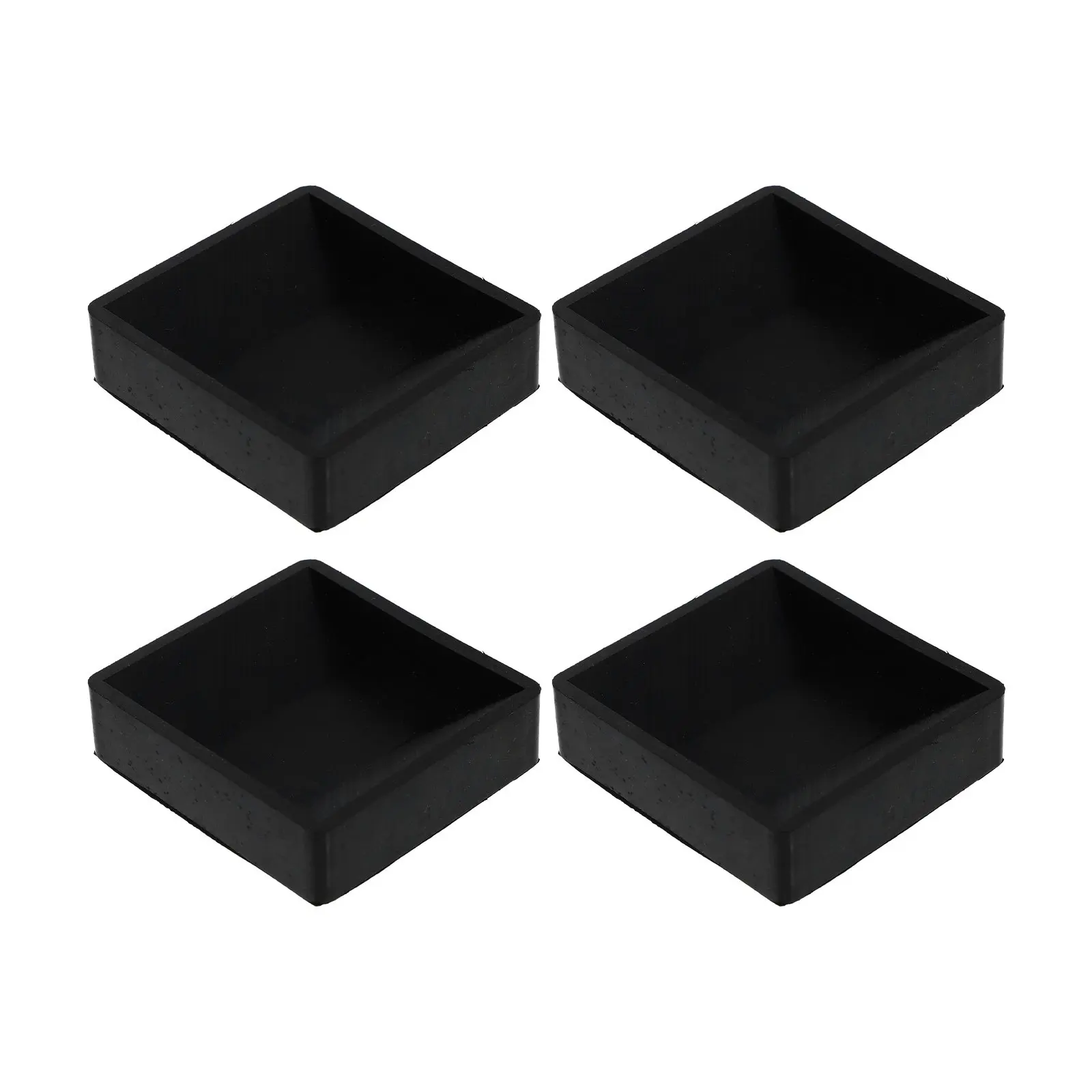 4Pcs 소파 테이블 침대 세탁기 냉장고 미끄럼 방지 바닥 보호 매트에 대한 미끄럼 방지 고무 가구 발 패드