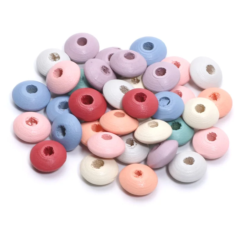 100 pezzi di perline di lenticchie colorate pasquali da 12 mm