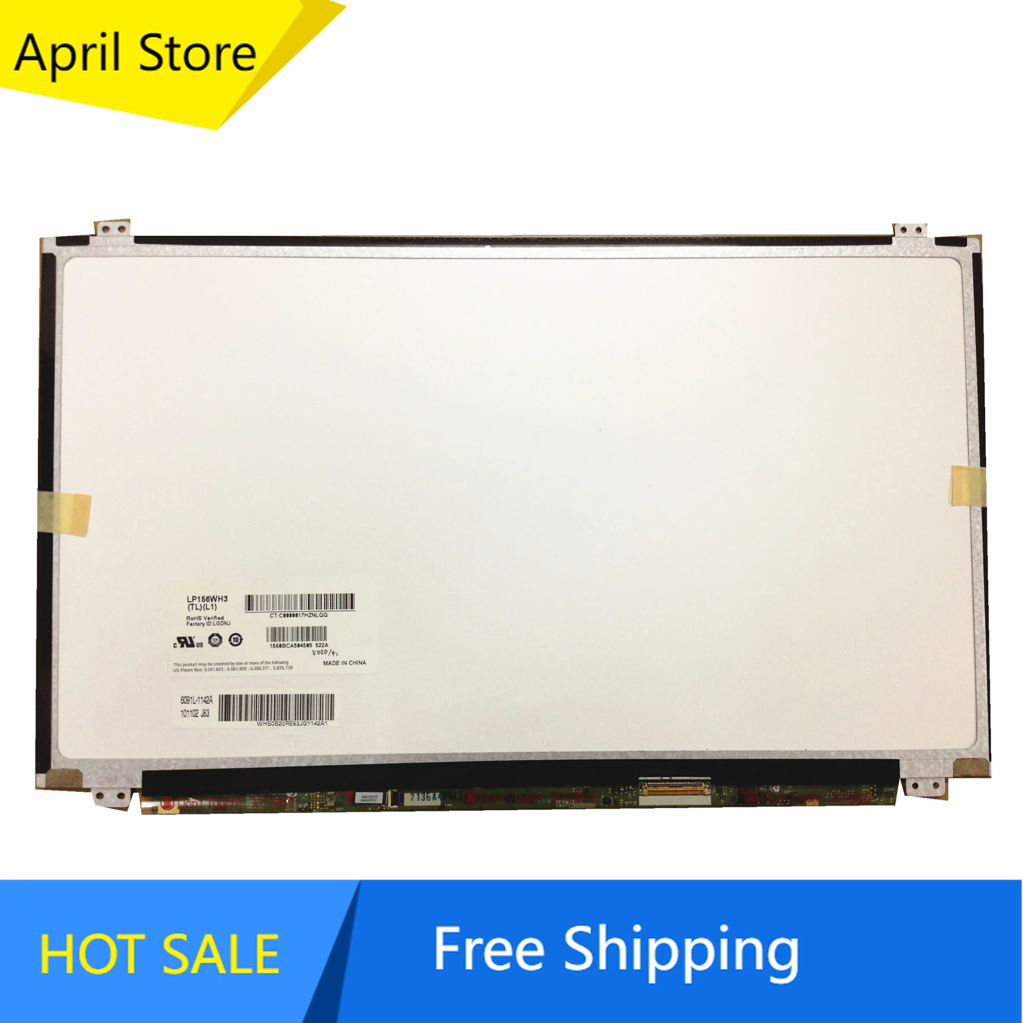 

LP156WH3-TLL1 TLL2 TLL3 B156XW03 V.1 V.2 V.3 B156WX04 V.0 LP156WH3 TLTA TLTB TPS2 TPS3 ЖК-экран для ноутбука 1366*768 LVDS 40 контактов