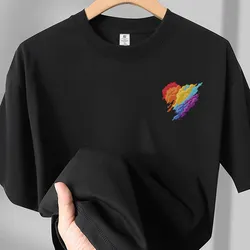Men's Pure Cotton Oversized Streetwear T - Shirt - Summer Collection - S (88)