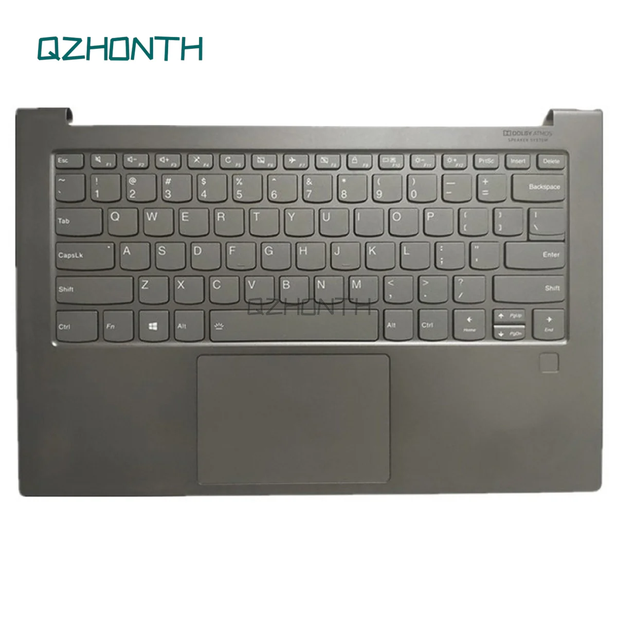 

New Palmrest Upper Case For Lenovo Yoga C940-14IIL C940-14 w/ Backlit Keyboard 5CB0U44246 Gray