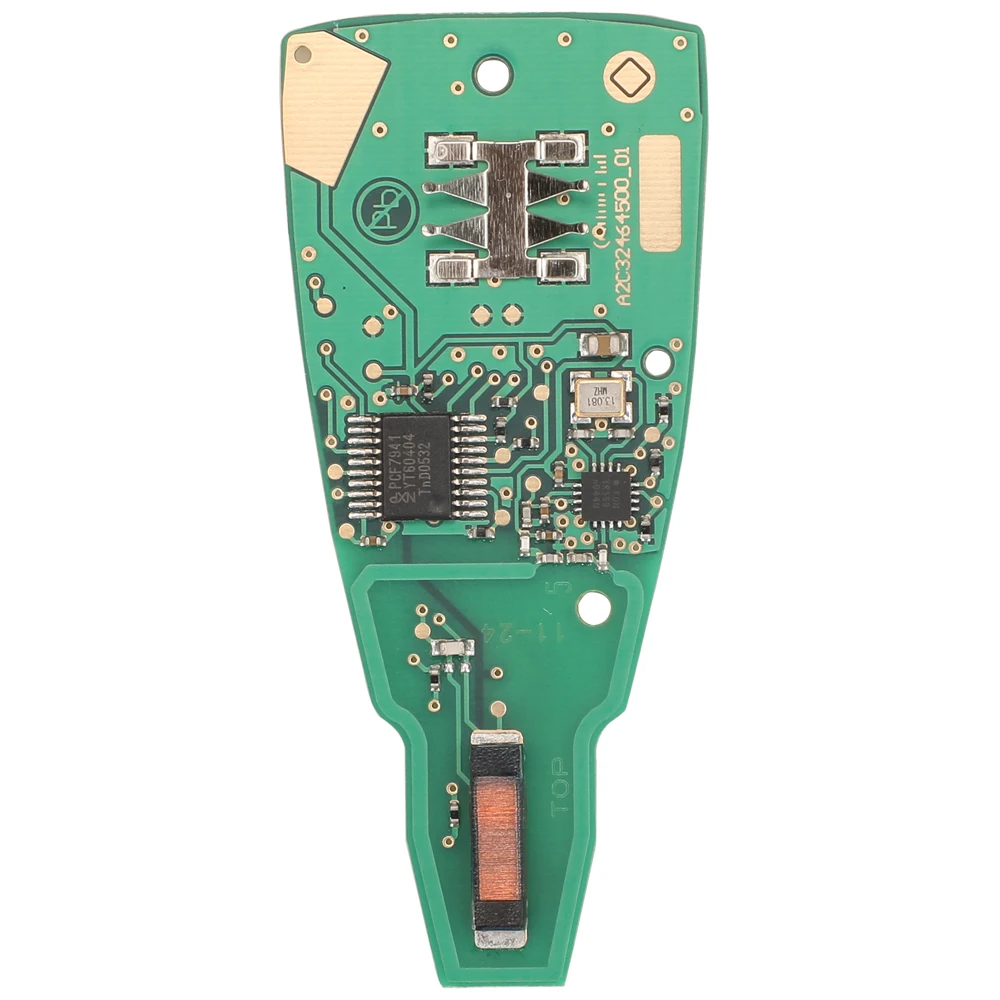 Jingyuqin M3N32297100 433MHz ID46 PCF7941 Car Key Fob Replacement