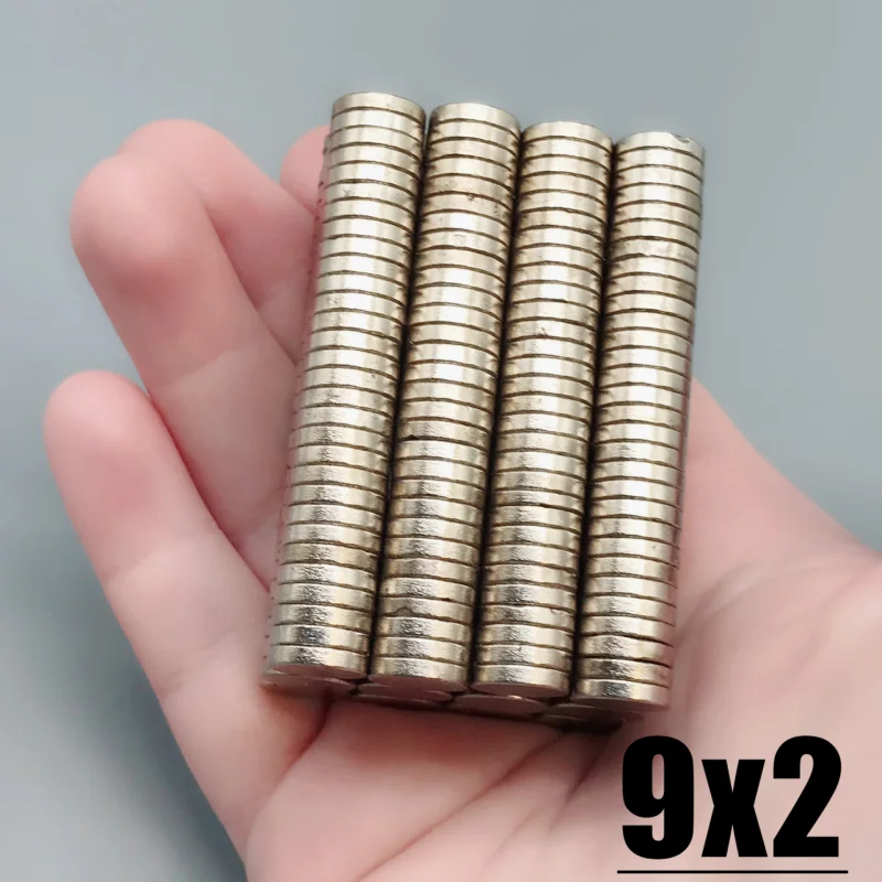 Strong Permanent Magnetic Discs for Home Decor and DIY Crafts (Multiple Quantity Options Available)