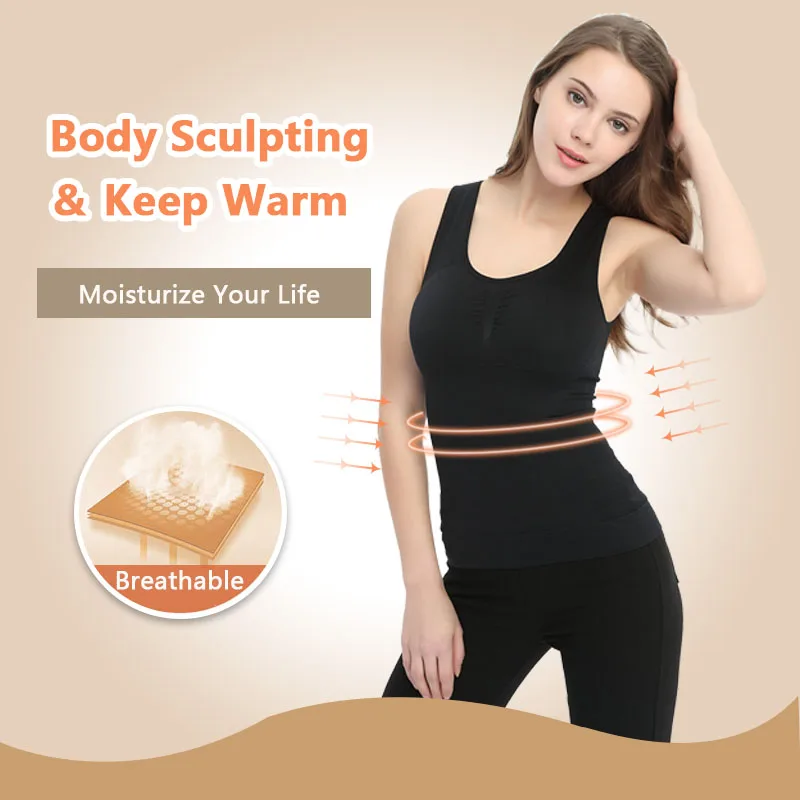 Women Slimming Underwear Body Shapers Corset Women Slim Up Lift Plus Size Bra Removable Seamless Woman Tummy Control Tank Tops