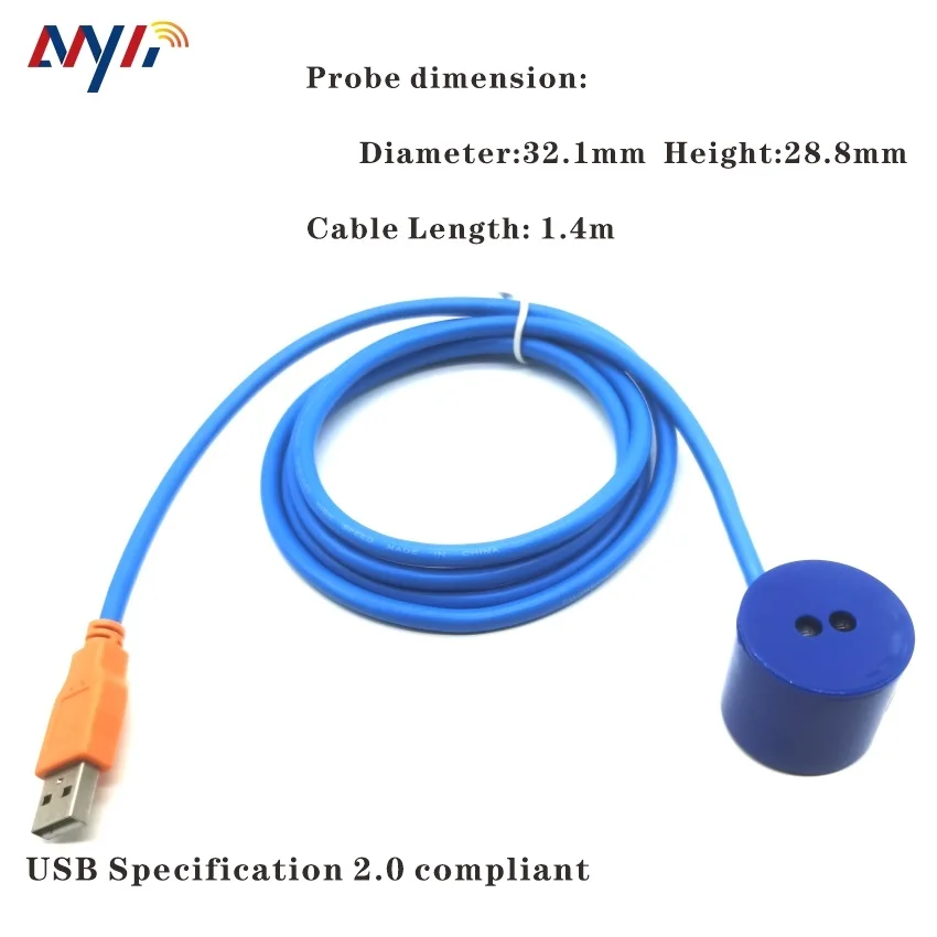 kWh Meter Infrared Reading Head IEC1107 Probe  CP2102 USB to Optical interface IR Infrared Magnetic Adapter STS Energy IEC62056 3