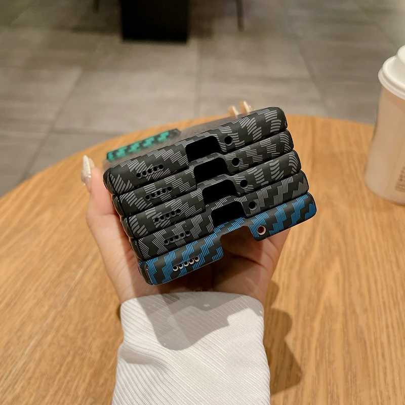 Ultra-Thin Carbon Fiber Stripe Texture Matte Hard Case Cover
