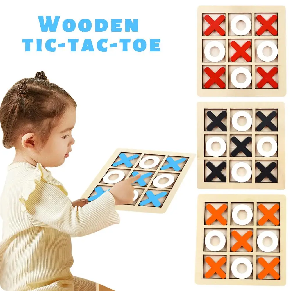 몬테소리 놀이 게임 나무 장난감 미니 체스 상호 작용 퍼즐 훈련 두뇌 학습 어린이를위한 조기 교육 장난감 어린이