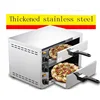 FP-03A New Electric Baking Oven Double Layer Whole Machine Stainless Steel 12 Inch Chicken Roll Bread Burger Machine 3