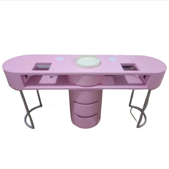 Tavolo da manicure rosa tecnologico per salone di bellezza - Offerta imperdibile!