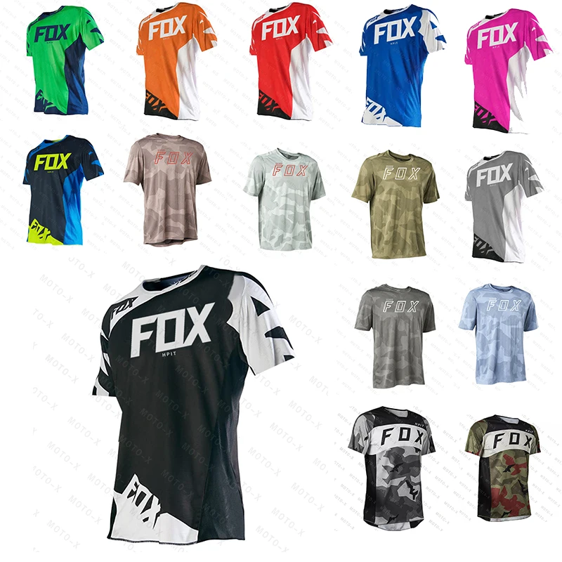 Enduro MTB Cycling Jersey Downhill Shirt Camiseta Motocross T shirt Mx Mountain Bike Clothing jersey hpit fox| - AliExpress