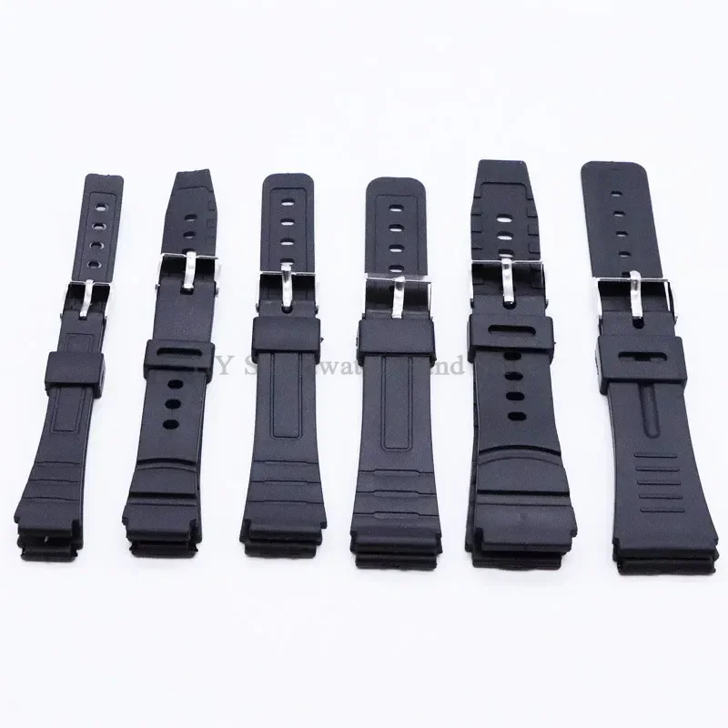 Silicone Rubber Sport Watch Band - Universal Sizes