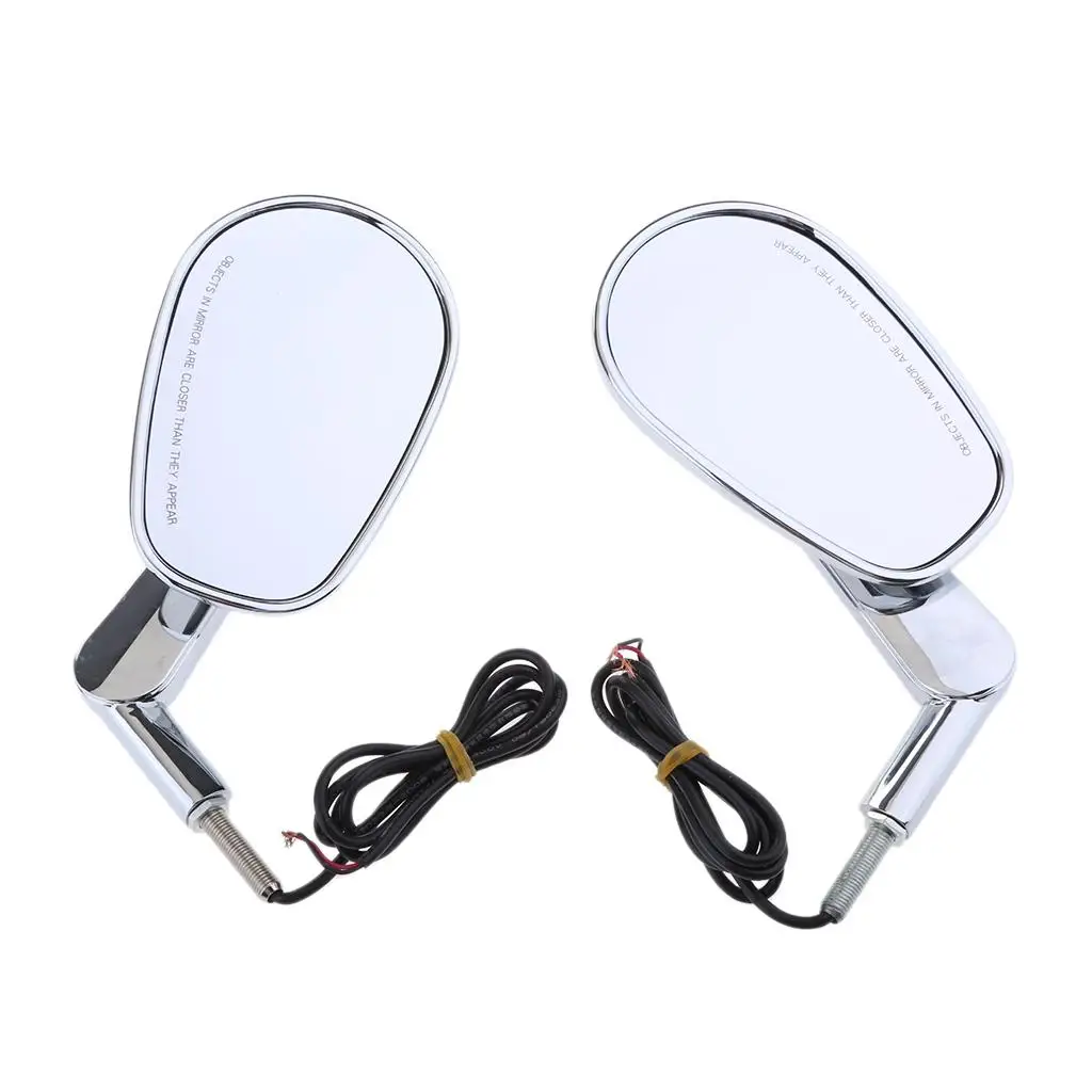 

Motorcycle Rearview Mirrors LED Turn Lamp for VRSCF 2009-2017