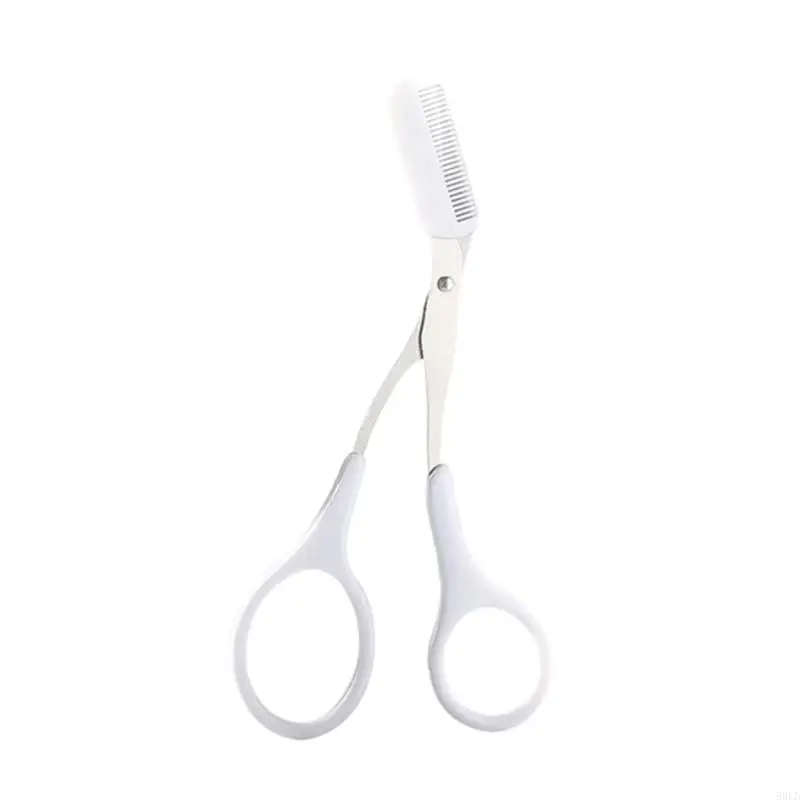 50LD Eyebrow Trimmer Scissor with Comb Hair for Facial Eyelash Removal Grooming Shapi 2