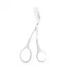 50LD Eyebrow Trimmer Scissor with Comb Hair for Facial Eyelash Removal Grooming Shapi 2