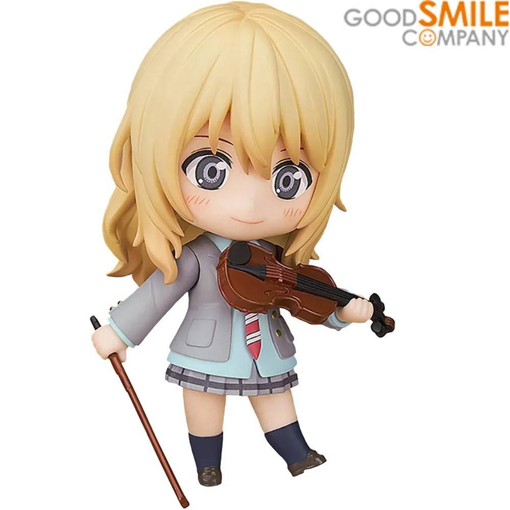 

Original Good Smile Company Figure Miyazono Kawori Nendoroid 2113 Your Lie in April Q Ver 10cm Action Anime Model Toys