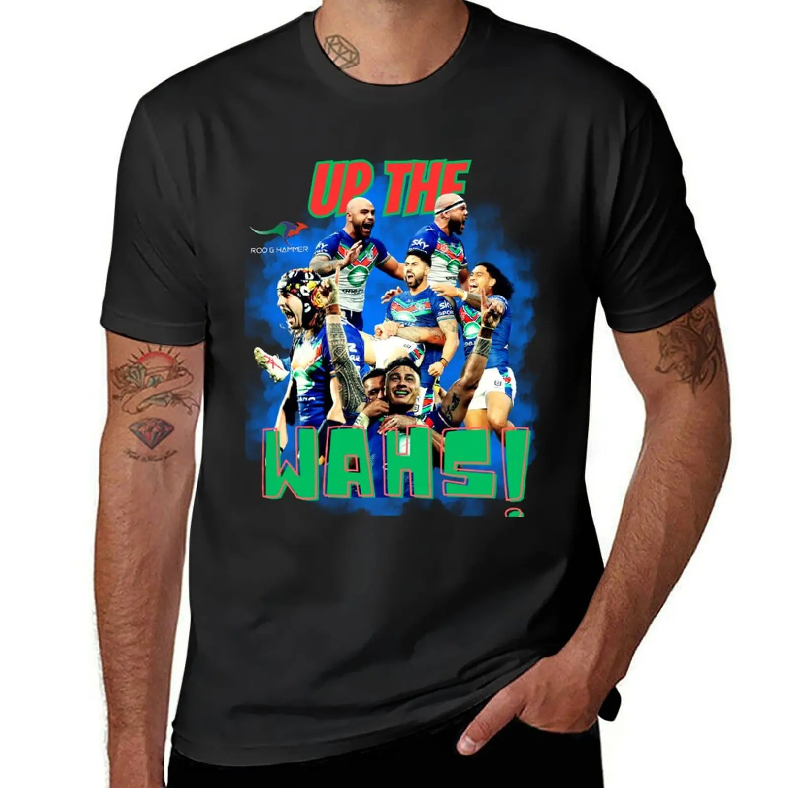 

Up The Wahs! T-Shirt summer tops animal prinfor boys funnys men t shirts