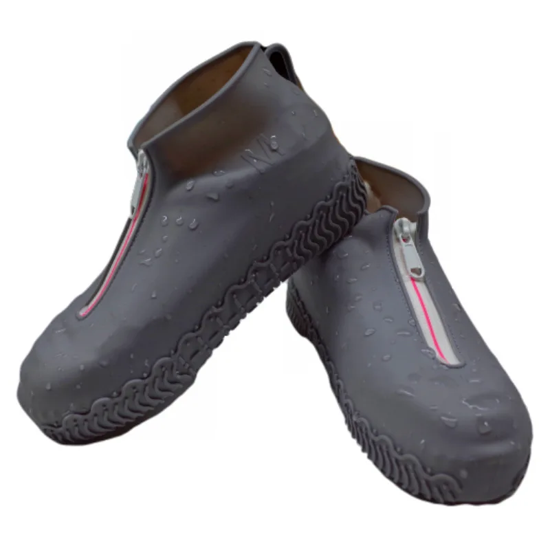 Reusable Waterproof Rain Shoe Covers - Silicone - For Outdoor Use