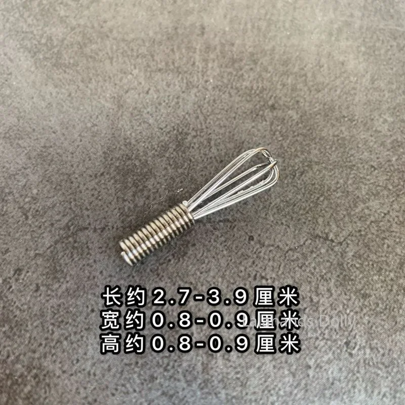 Doll House Mini Kitchen Toy Egg Beater Small spoons etc. Miniature Food Play Scene Miniature Furniture Model Accessories 3