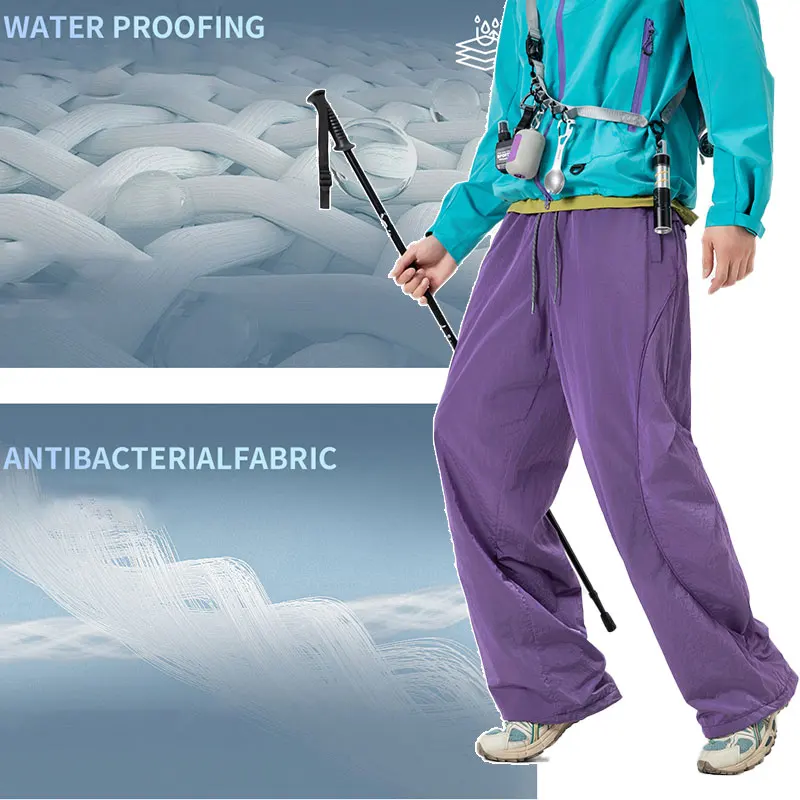 Waterproof Hiking Zipper Pants 4