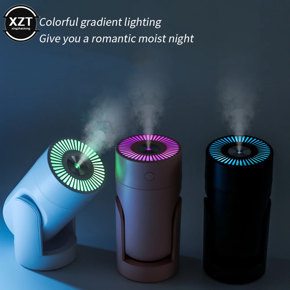 

220ML Air Humidifier Aroma Diffuser With Colorful Night Light Cool Mist For Bedroom Home Car Plants Purifier Mute Air Humidifier