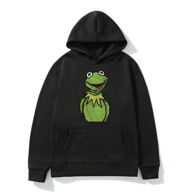 Kermit The Frog 2021 Fall/Winter Hot Sale Polar Fleece Sweatshirt Men Women  College Couple Comfortable Hoodie Street Fashion Top - AliExpress