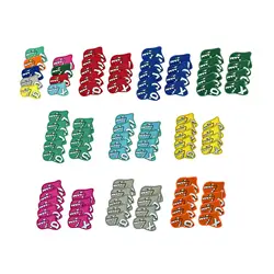 9x Golf Club Head Covers Gift Wrap Socks Water Resistant Golf Iron Covers Set for Beginners Player Practice Club Display Golfer