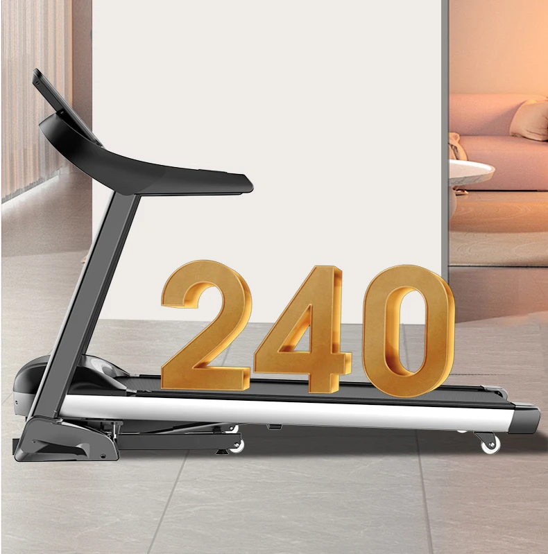 DAPOW Factory Folding Motorized Treadmill Electric Auto Incline Running Treadmill Machine for Home