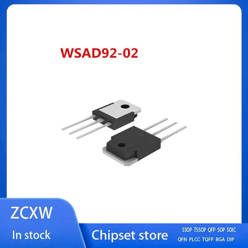 

10PCS/LOT WSAD92-02 D92-02 92-02 TO-3P 20A 200V