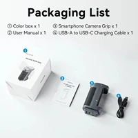 Phone Camera Grip with Bluetooth, Hidden Selfie Stick Stand Multi-Mode Control Universal Fit for IPhone/Android - Vlog Essential - Image 3