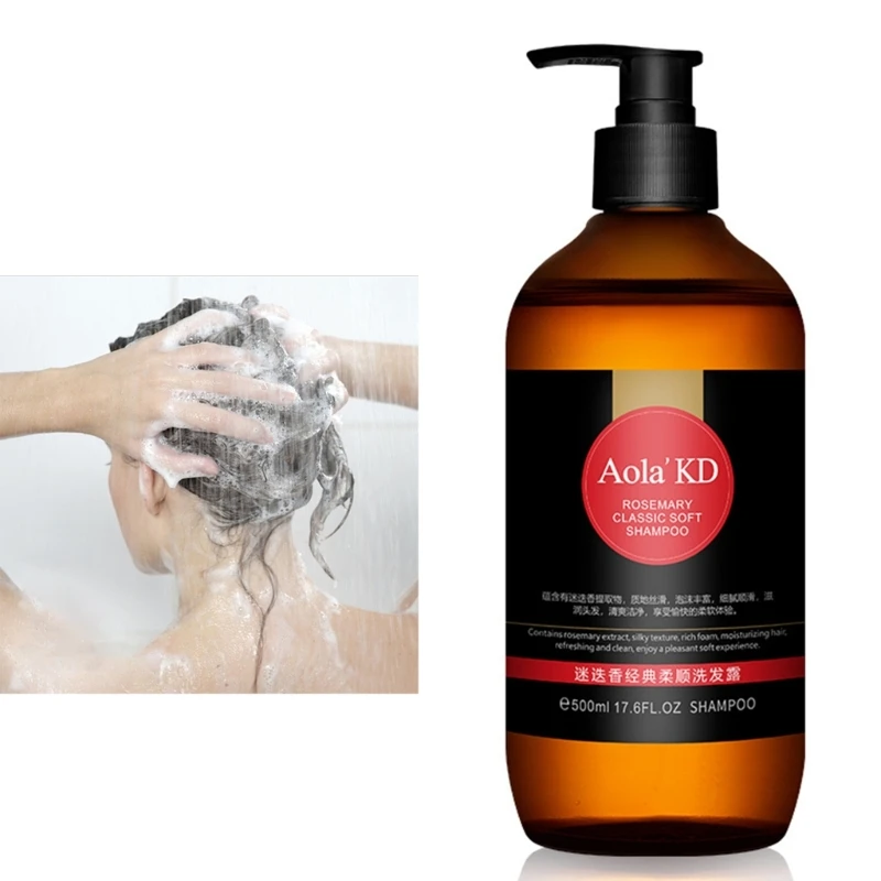

Rosemary Shampoo Shower Gel Repair Damaged Dry Curl Fluffy Hair Nourishing Drop Shipping